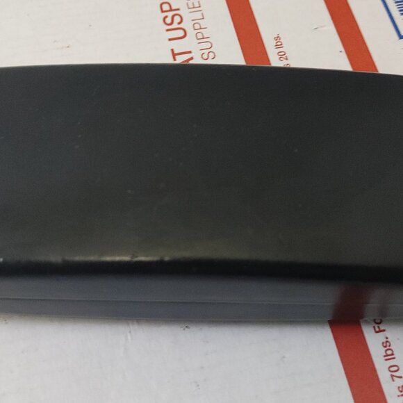 Ralph Lauren Black Sunglasses Eyeglasses Eyewear Hard Shell Clam Case RRL RL - Picture 4 of 7